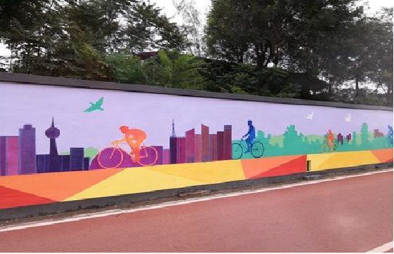  太仓墙体彩绘-围墙