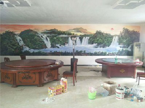  太仓墙绘-写实风景