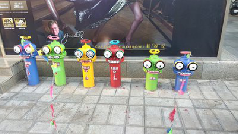  太仓商业区彩绘