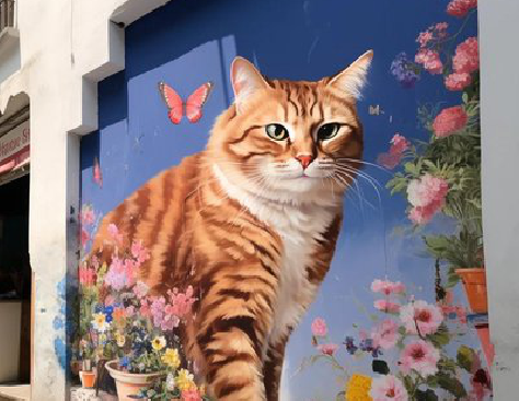  太仓自己绘制有个性的手绘墙