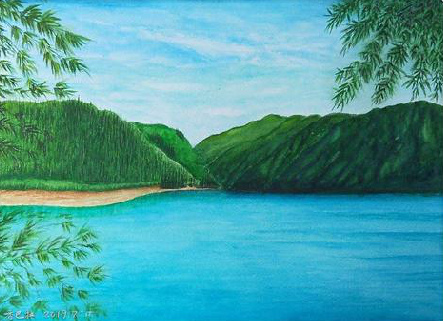  太仓在墙绘中，如何绘画绿水青山？